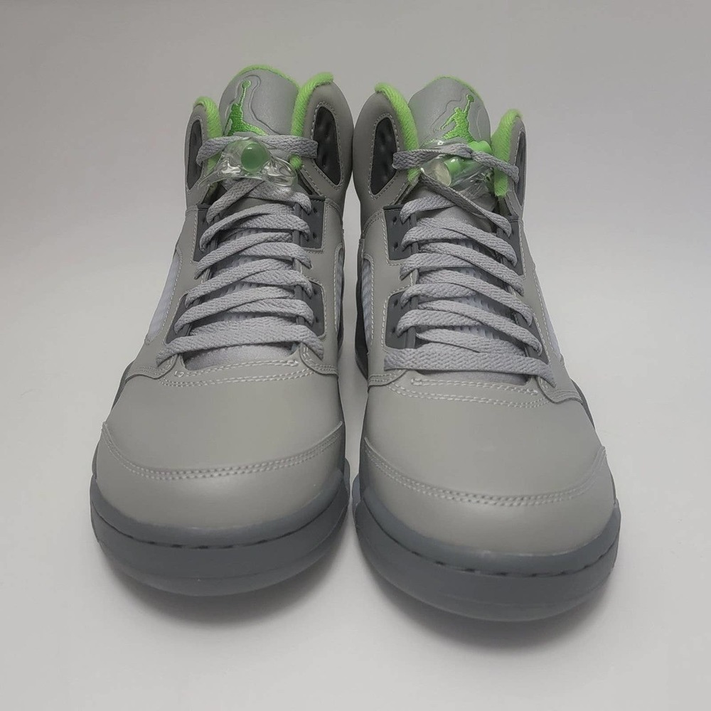 Nike Air Jordan 5 Retro Shoes Green Bean Sneakers Sz Men's 9.5 DM9014-003 11W